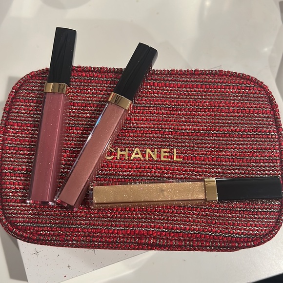 Makeup Chanel Holidays Sheer Lipgloss Trio Poshmark
